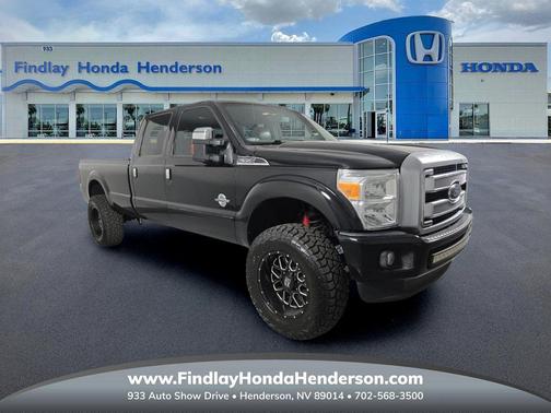 Shadow Black 2016 Ford F-350 Platinum