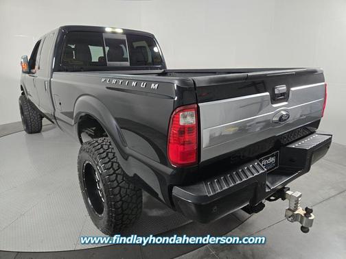 Shadow Black 2016 Ford F-350 Platinum