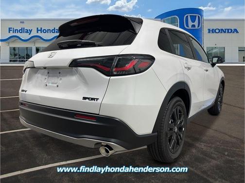 Platinum White Pearl 2026 Honda HR-V AWD Sport