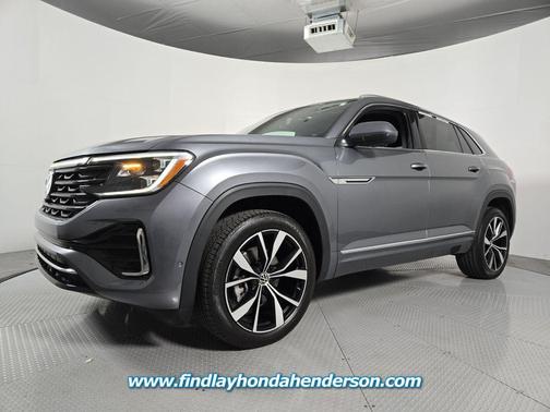 Platinum Gray Metallic 2025 Volkswagen Atlas Cross Sport 2.0T SEL Premium