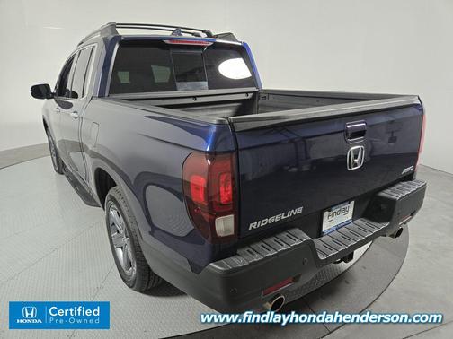 Obsidian Blue Pearl 2023 Honda Ridgeline RTL-E