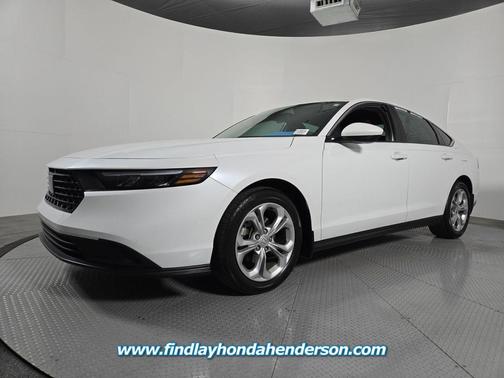 Platinum White Pearl 2024 Honda Accord LX 1.5T