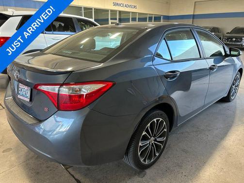 Slate Metallic 2016 Toyota Corolla S Premium