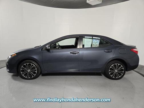 Slate Metallic 2016 Toyota Corolla S Premium