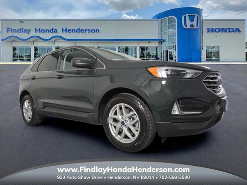 Forged Green Metallic 2022 Ford Edge SEL