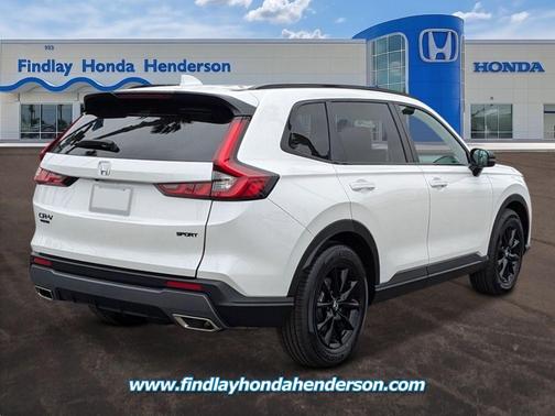 Platinum White Pearl 2026 Honda CR-V Hybrid Sport FWD