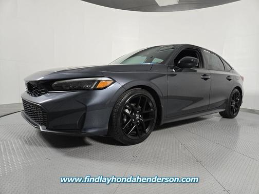 Meteorite Gray Metallic 2025 Honda Civic Sport
