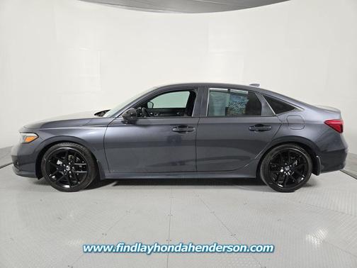 Meteorite Gray Metallic 2025 Honda Civic Sport