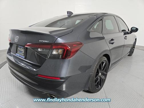 Meteorite Gray Metallic 2025 Honda Civic Sport