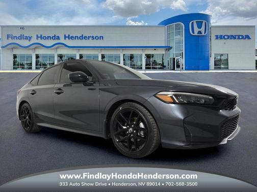 Meteorite Gray Metallic 2025 Honda Civic Sport