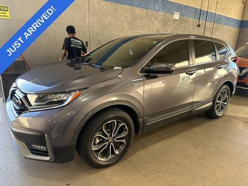 Modern Steel 2021 Honda CR-V Hybrid EX