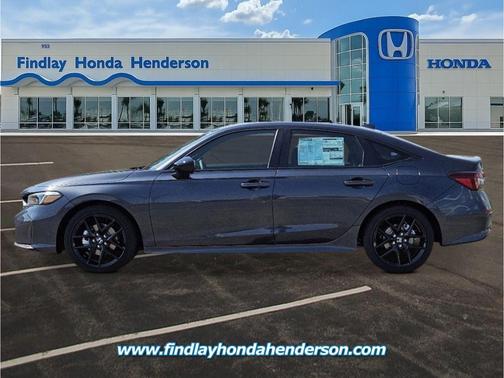 Gray Metallic 2026 Honda Civic Hybrid Sport