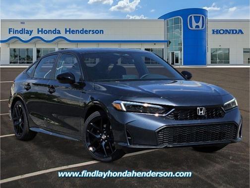 Gray Metallic 2026 Honda Civic Hybrid Sport