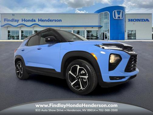 Fountain Blue 2023 Chevrolet Trailblazer RS