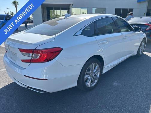 Platinum White Pearl 2020 Honda Accord LX 1.5T