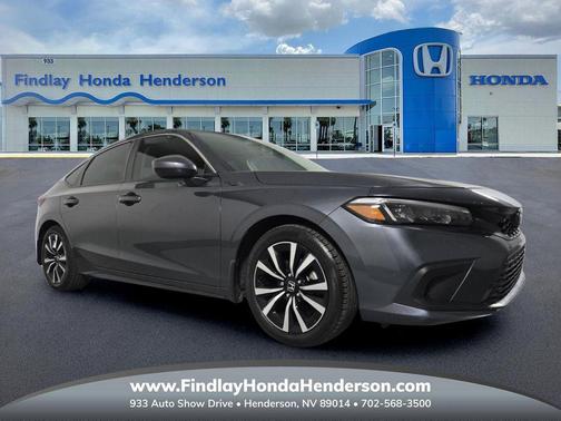 Meteorite Gray Metallic 2023 Honda Civic EX-L