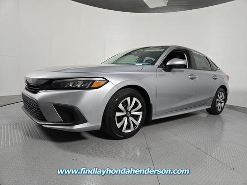 Lunar Silver Metallic 2023 Honda Civic LX