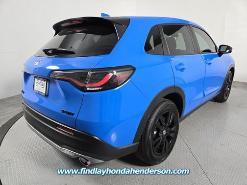 Boost Blue Pearl 2026 Honda HR-V AWD Sport