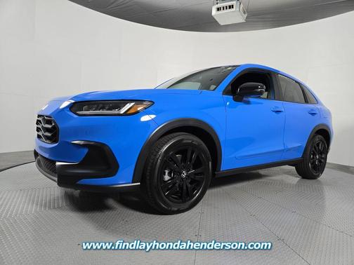 Boost Blue Pearl 2026 Honda HR-V AWD Sport