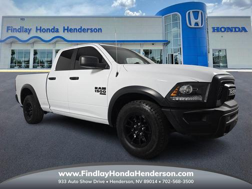 Bright White Clearcoat 2022 RAM 1500 Classic Warlock Quad Cab 4x2 6'4' Box