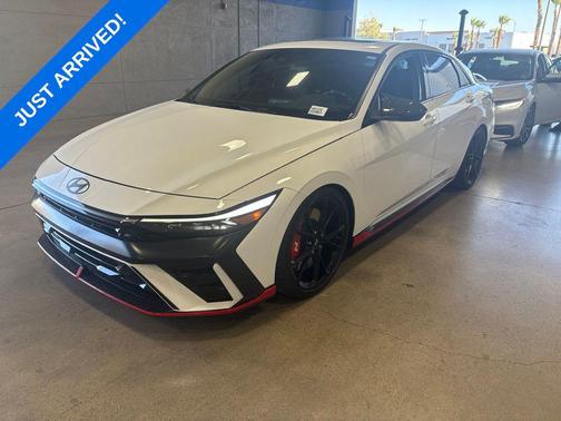 Atlas White 2025 Hyundai ELANTRA N Base