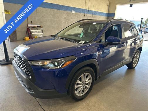 Blue Crush Metallic 2023 Toyota Corolla Cross LE