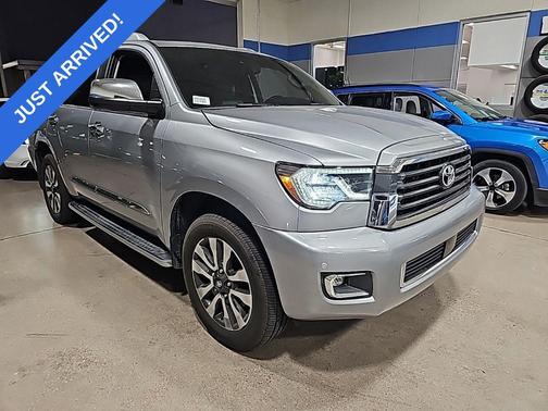 Silver Sky Metallic 2018 Toyota Sequoia Limited