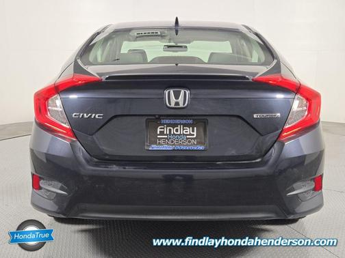 Cosmic Blue Metallic 2018 Honda Civic Touring