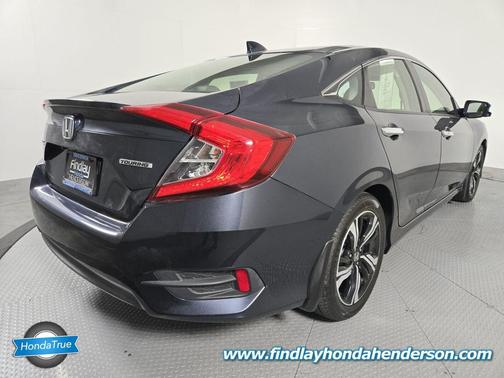 Cosmic Blue Metallic 2018 Honda Civic Touring