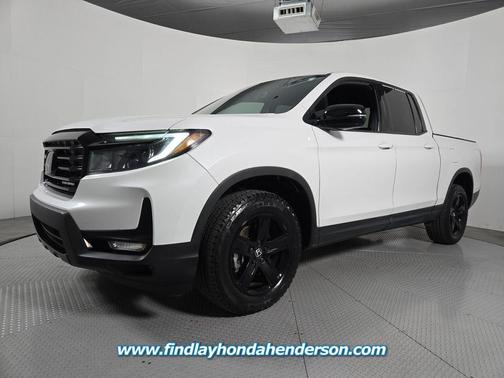 Platinum White Pearl 2023 Honda Ridgeline Black