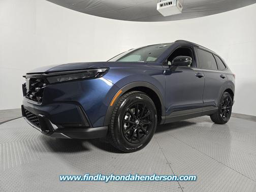 Canyon River Blue Metallic 2026 Honda CR-V Hybrid Sport-L FWD