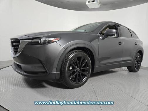 Machine Gray Metallic 2023 Mazda CX-9 Touring Plus