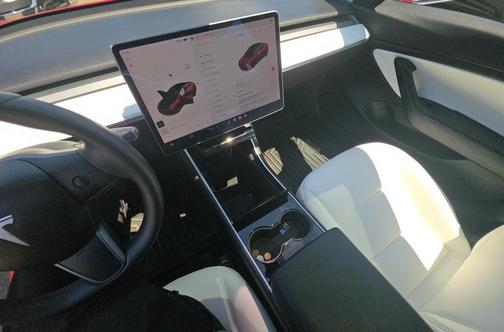 Red Multi-Coat 2020 Tesla Model 3 Standard Range Plus