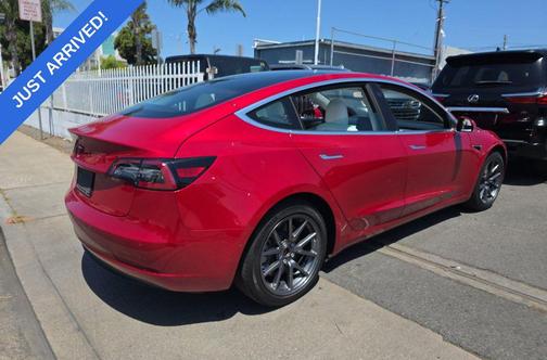 Red Multi-Coat 2020 Tesla Model 3 Standard Range Plus