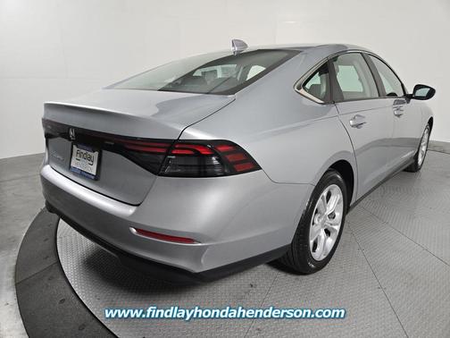 Solar Silver Metallic 2025 Honda Accord LX 1.5T