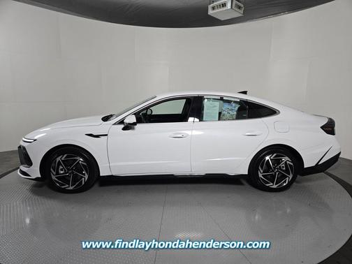 Serenity White 2026 Hyundai SONATA SEL