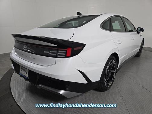 Serenity White 2026 Hyundai SONATA SEL