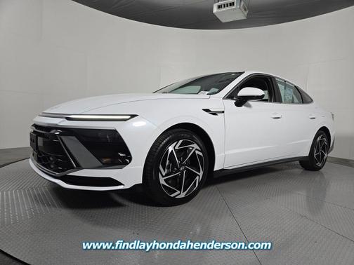 Serenity White 2026 Hyundai SONATA SEL