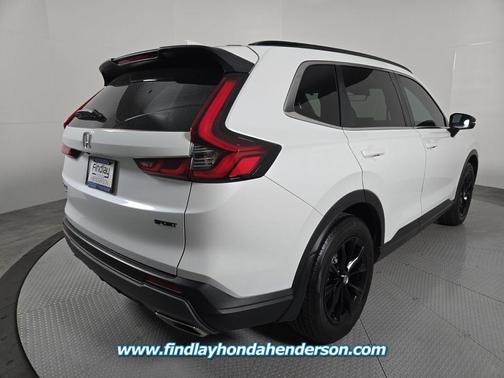 Platinum White Pearl 2024 Honda CR-V Hybrid Sport AWD