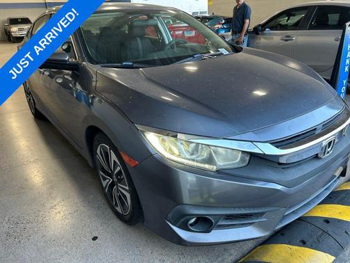 Modern Steel Metallic 2016 Honda Civic EX-T