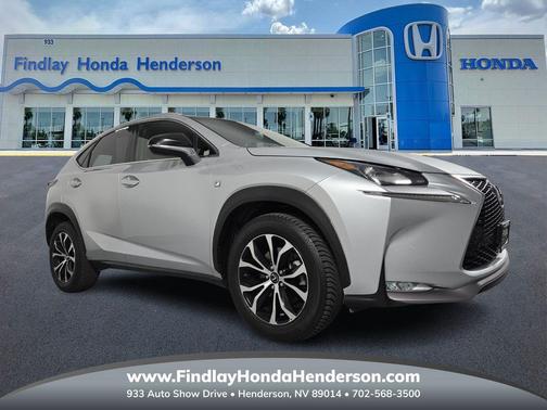 Silver Lining Metallic 2017 Lexus NX 200t F Sport
