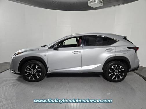 Silver Lining Metallic 2017 Lexus NX 200t F Sport
