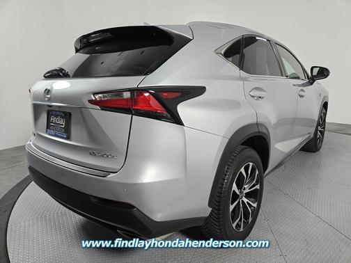 Silver Lining Metallic 2017 Lexus NX 200t F Sport