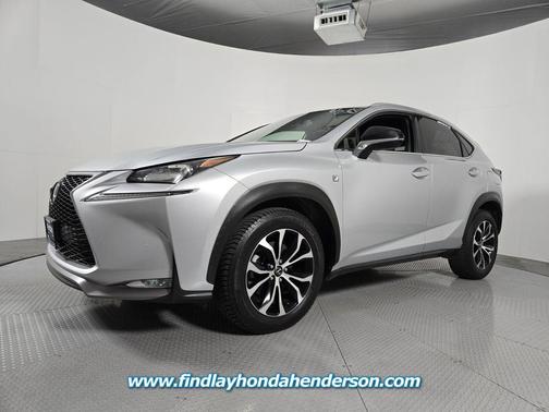 Silver Lining Metallic 2017 Lexus NX 200t F Sport