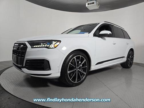 Glacier White Metallic 2020 Audi Q7 55 Prestige