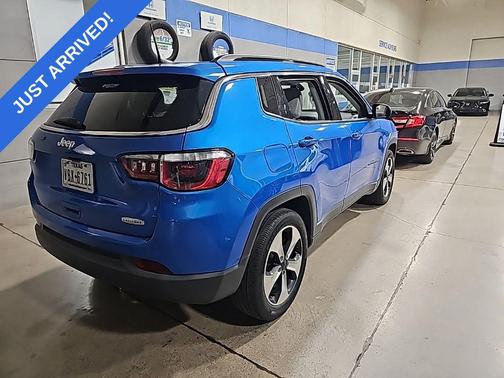 Laser Blue Pearlcoat 2018 Jeep Compass Latitude
