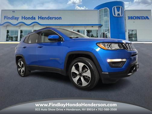 Laser Blue Pearlcoat 2018 Jeep Compass Latitude