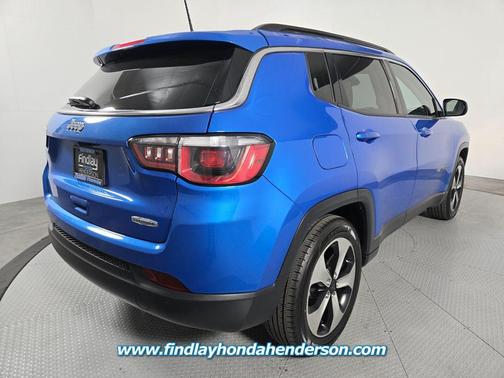 Laser Blue Pearlcoat 2018 Jeep Compass Latitude