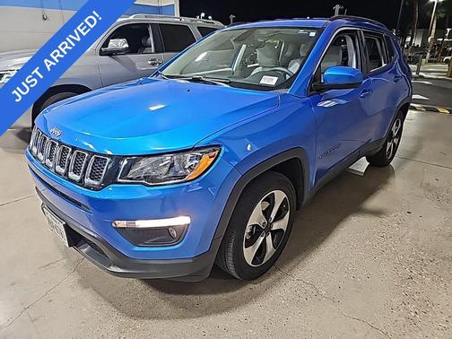 Laser Blue Pearlcoat 2018 Jeep Compass Latitude