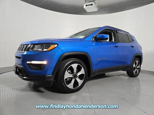Laser Blue Pearlcoat 2018 Jeep Compass Latitude